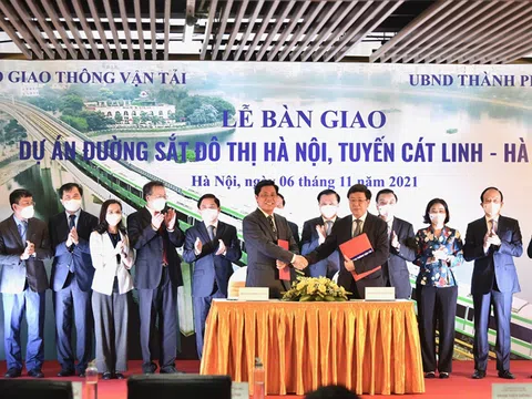 Hà Nội: Bàn giao và đưa vào khai thác tuyến đường sắt đô thị đầu tiên